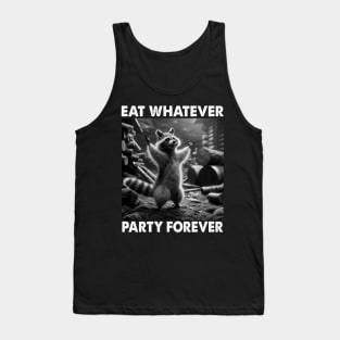 Stellar Raccoon Encounters Elevate Your Wardrobe with UFO Charm Tank Top